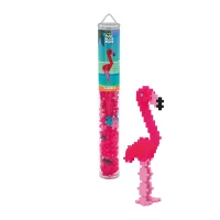 PLUS-PLUS 100 Kreativ Bausteine Flamingo