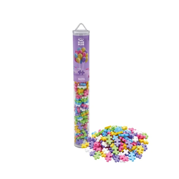 PLUS-PLUS 100 Kreativ Bausteine Pastell