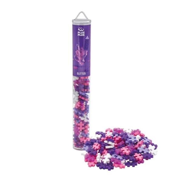 PLUS-PLUS 100 Kreativ Bausteine Glitzer