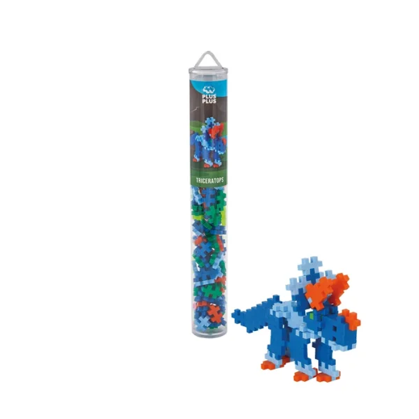 PLUS-PLUS 100 Kreativ Bausteine Triceratops
