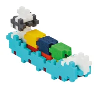 PLUS-PLUS 100 Kreativ Bausteine Frachtschiff