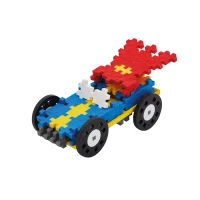 PLUS-PLUS 200 Kreativ Bausteine GO! Auto Superheld