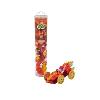 PLUS-PLUS 200 Kreativ Bausteine GO! Auto Feuer