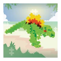 PLUS-PLUS 100 Kreativ Bausteine Spinosaurus