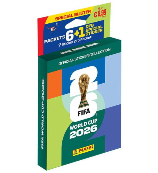 Panini - Offizielle FIFA World Cup 2026™ Stickerkollektion - Eco-Blister