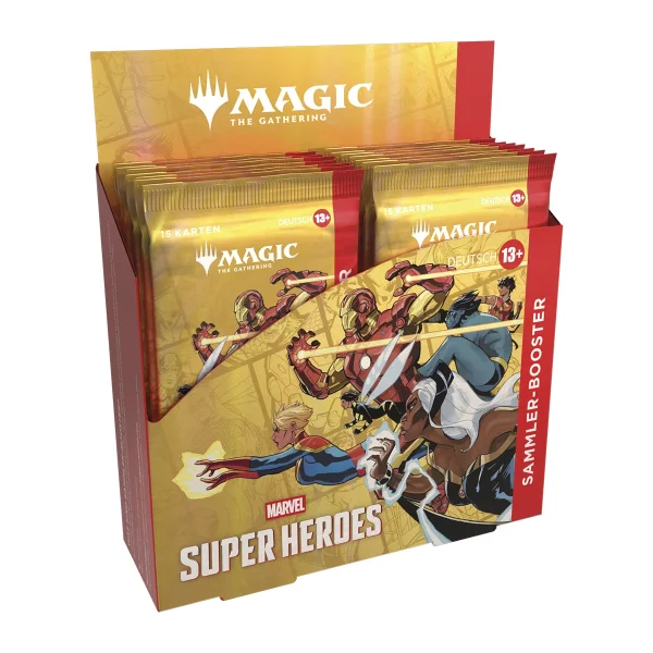 Magic: The Gathering Marvel Super Heroes Sammler Booster Display - Deutsch