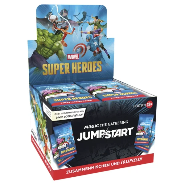 Magic: The Gathering Marvel Super Heroes Jumpstart Booster Display - Deutsch