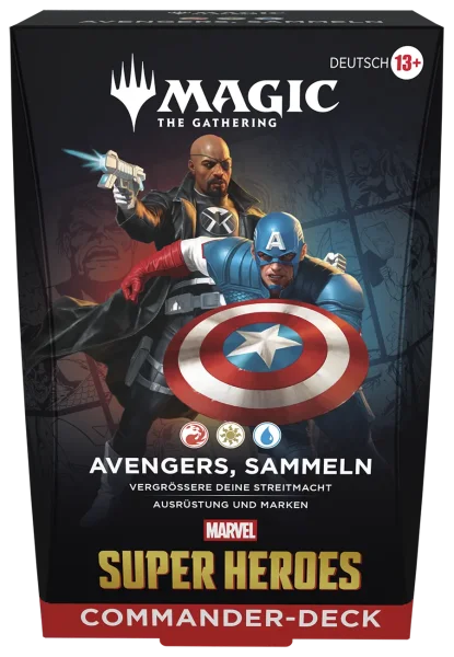Magic: The Gathering Marvel Super Heroes - Commander-Deck Avengers, sammeln - deutsch