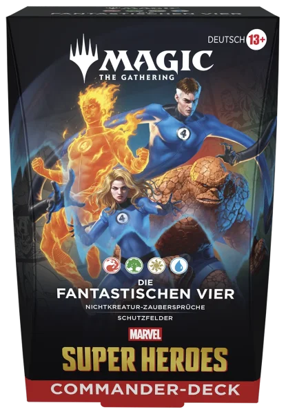 Magic: The Gathering Marvel Super Heroes - Commander-Deck Die fantastischen Vier - deutsch