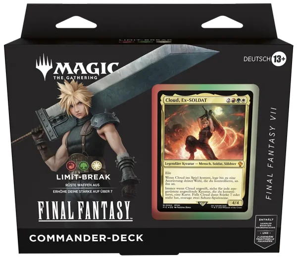 Magic: The Gathering Final Fantasy - Commander-Deck Limit-Break (Final Fantasy VII) - deutsch